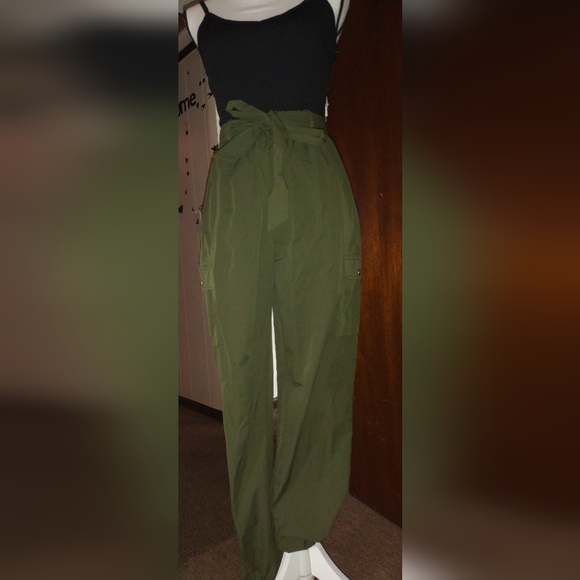 Pants - Black Top/Army Green Pants Onepiece🪖🖤